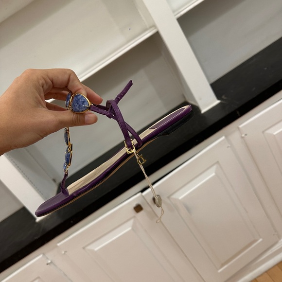 SOLD Dior leather sandals - Les Merveilles De Babellou - Picture 2 of 11